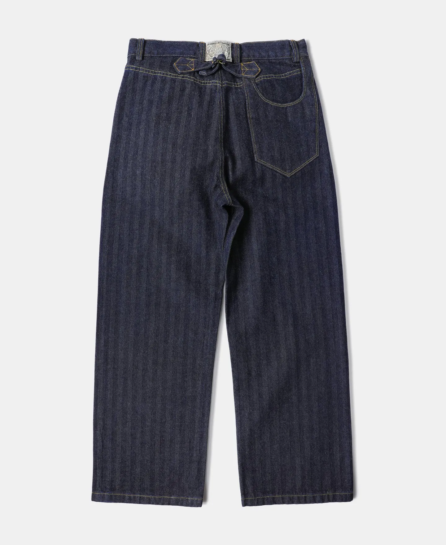 1870s 15 oz Herringbone Selvedge Denim Work Jeans