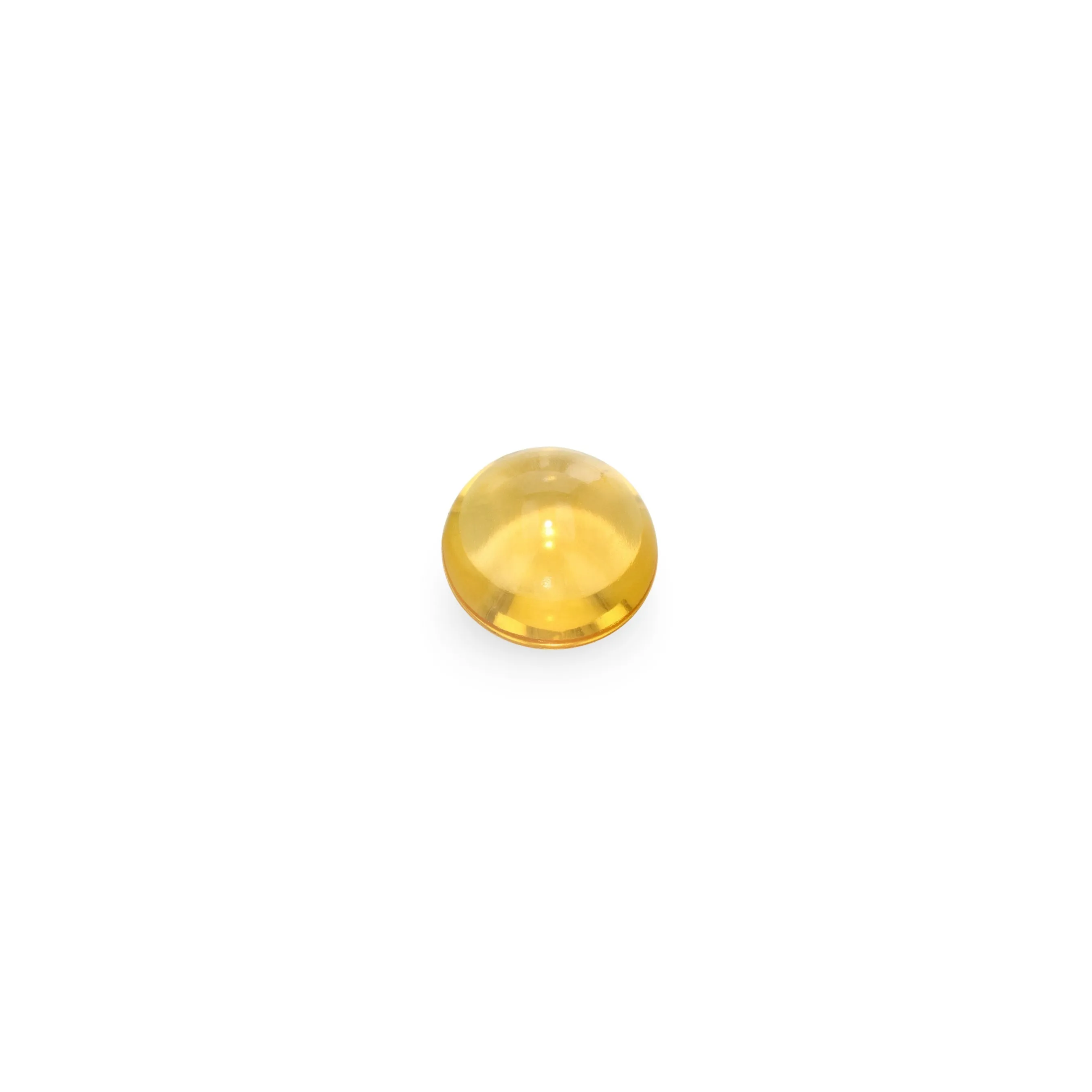 BESPOKE 10.53CT ROUND CABOCHON CITRINE