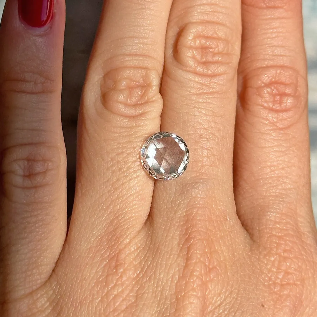 BESPOKE 2.24CT ROUND ROSE CUT LAB DIAMOND