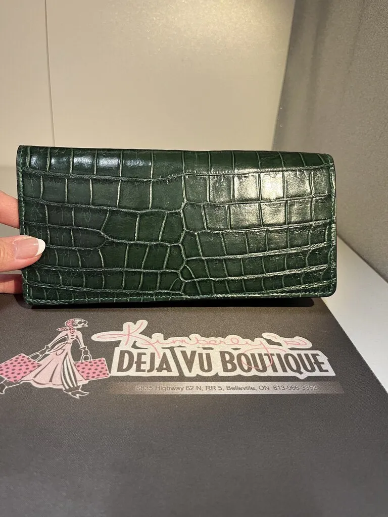 Bespoke $500  Alligator Wallet