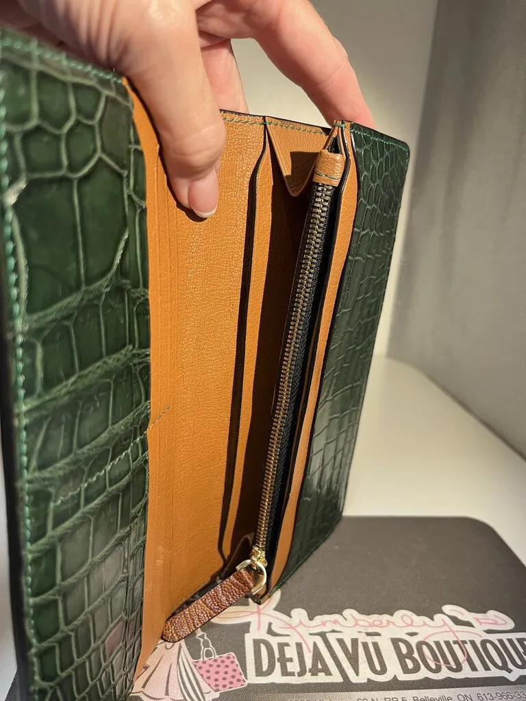 Bespoke $500  Alligator Wallet