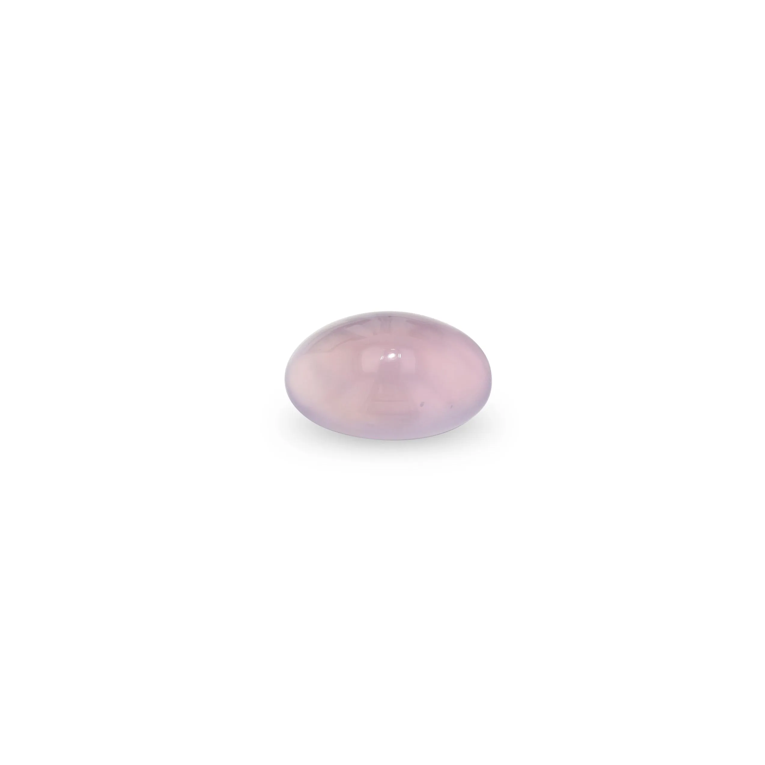 BESPOKE 7.01CT HOLLY BLUE CHALCEDONY CABOCHON