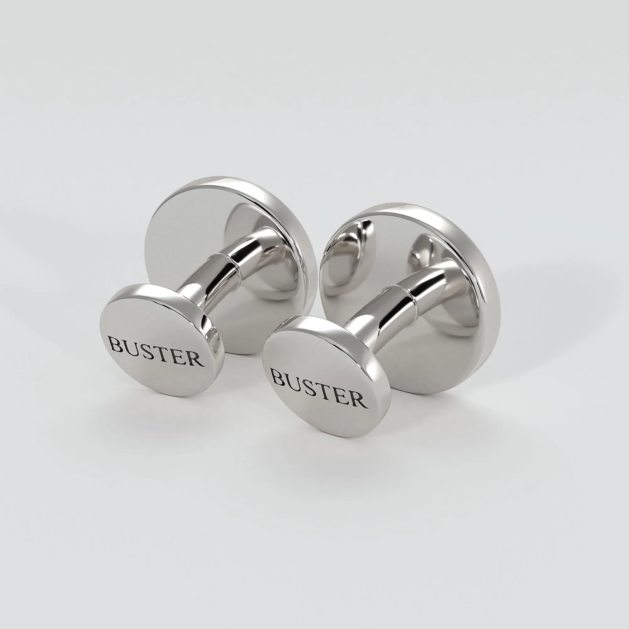 Bespoke Paw Print Cufflinks