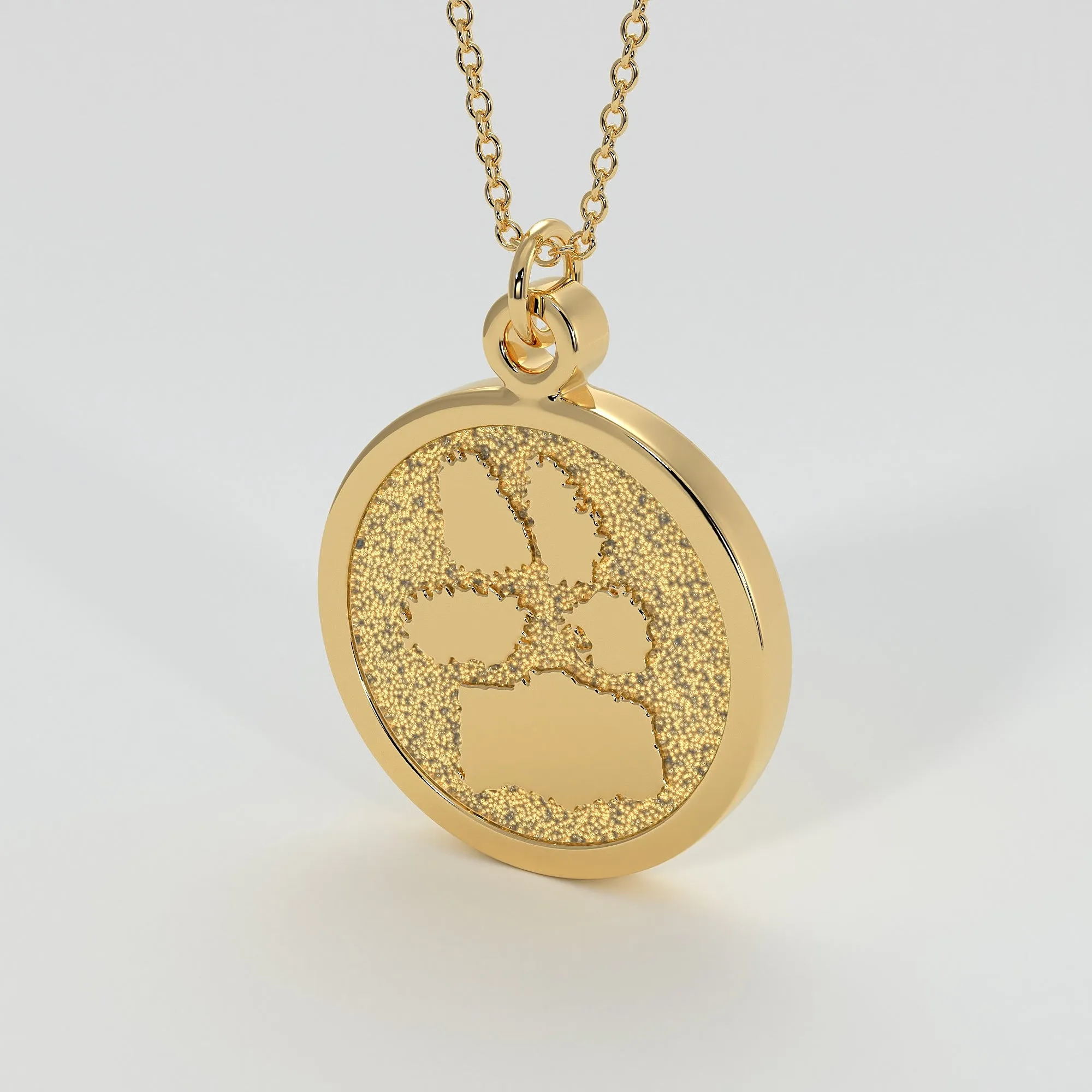 Bespoke Paw Print Pendant