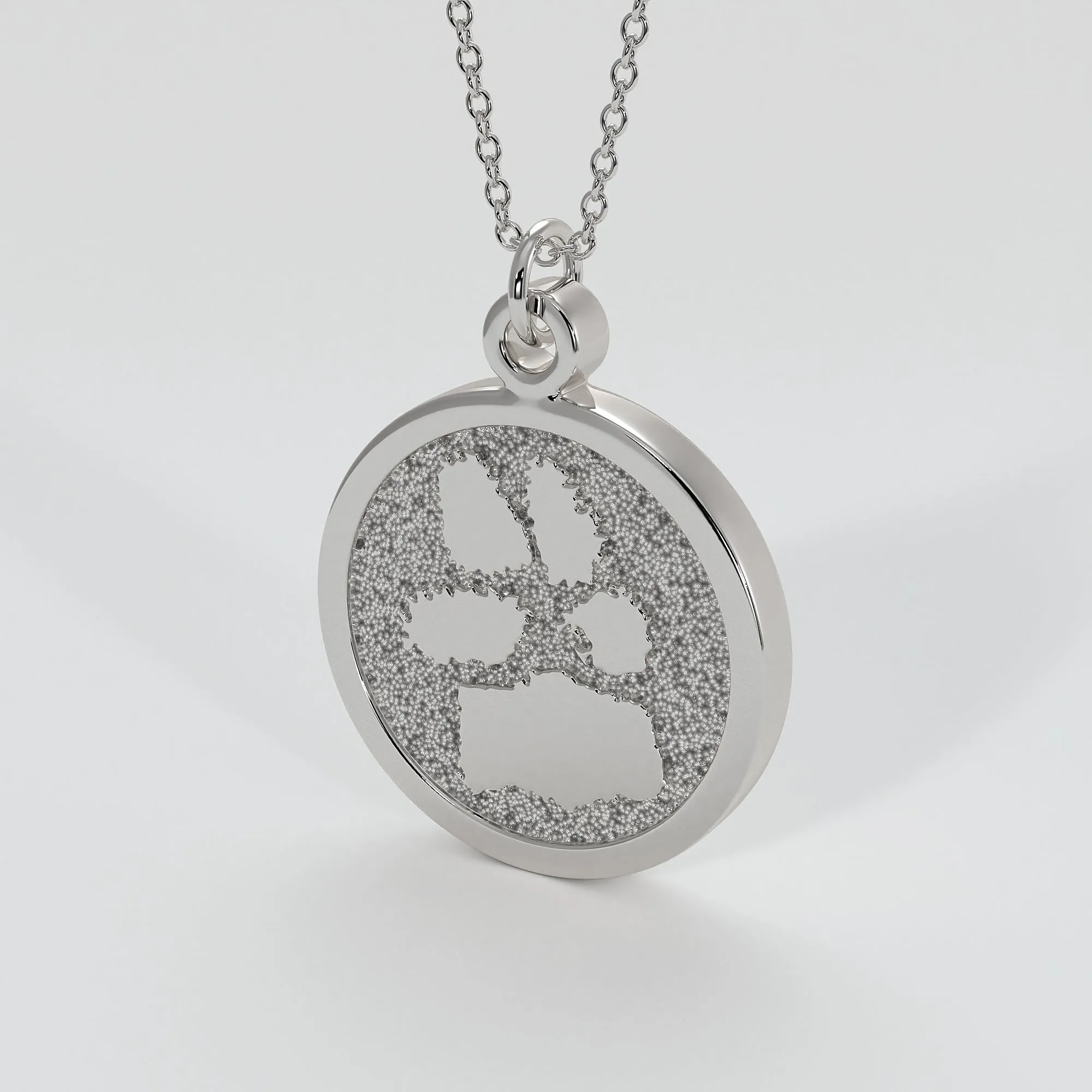 Bespoke Paw Print Pendant