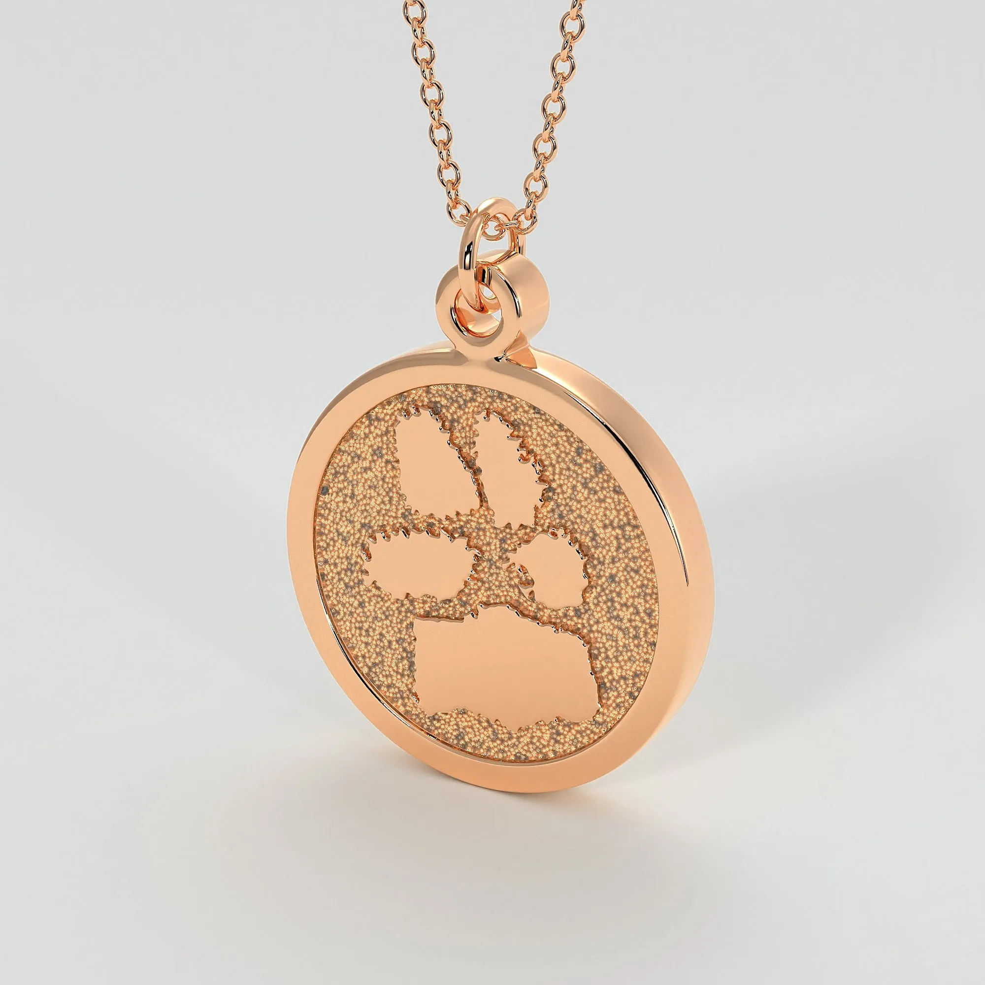 Bespoke Paw Print Pendant