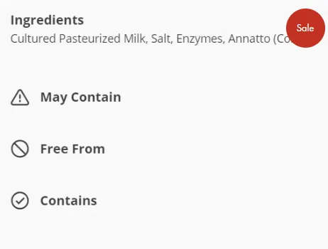 CLEARANCE DEAL: 15 lb, Cracker Cut Mild Cheaddar Cheese Slices, From Land O'Lakes