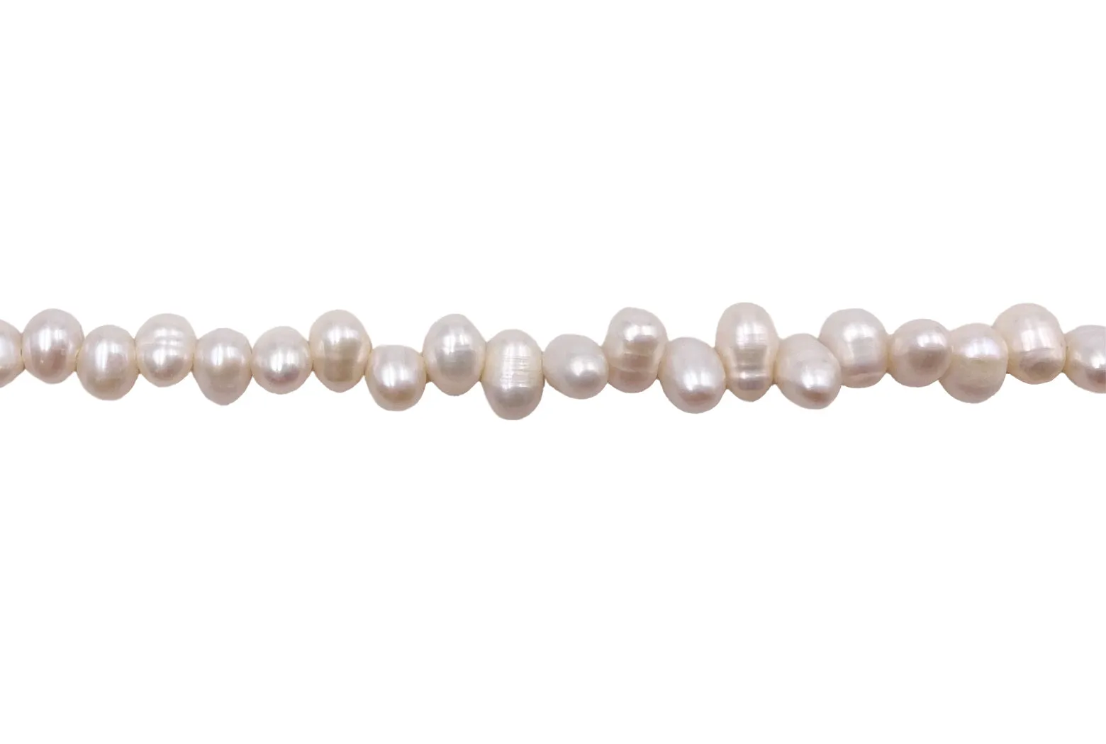 FWP1121 Oval Shape Fresh Water Pearl Beads