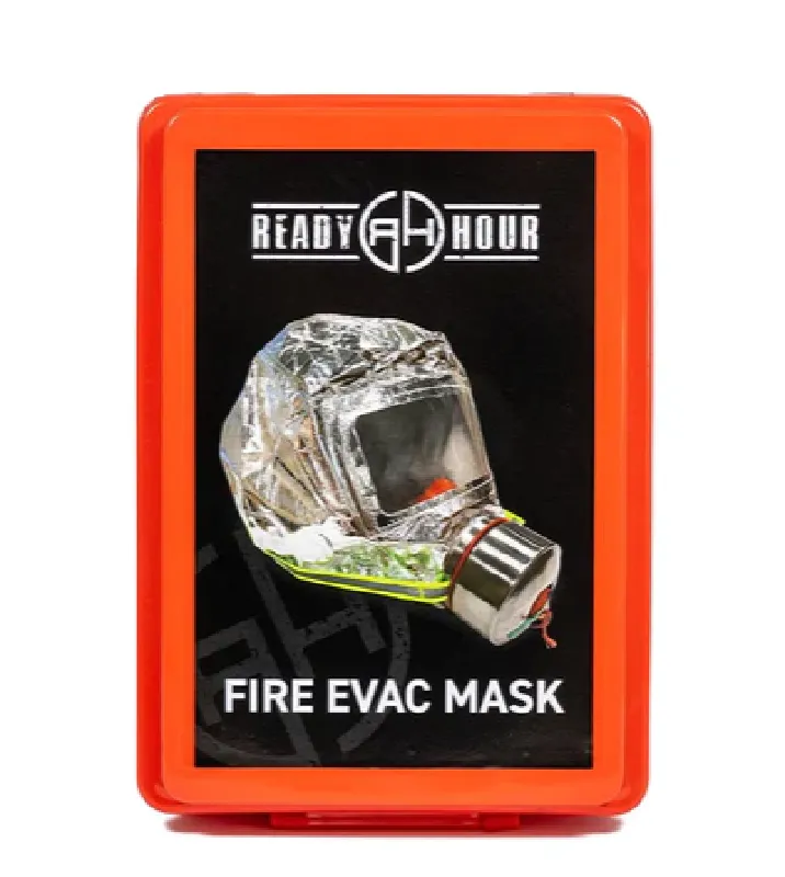 NEW: Ready Hour Fire Masks, 60 Minutes of Clean Air for Safety During Fires!