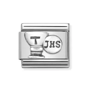 NOMINATION Classic Silver Chalice and Host Charm