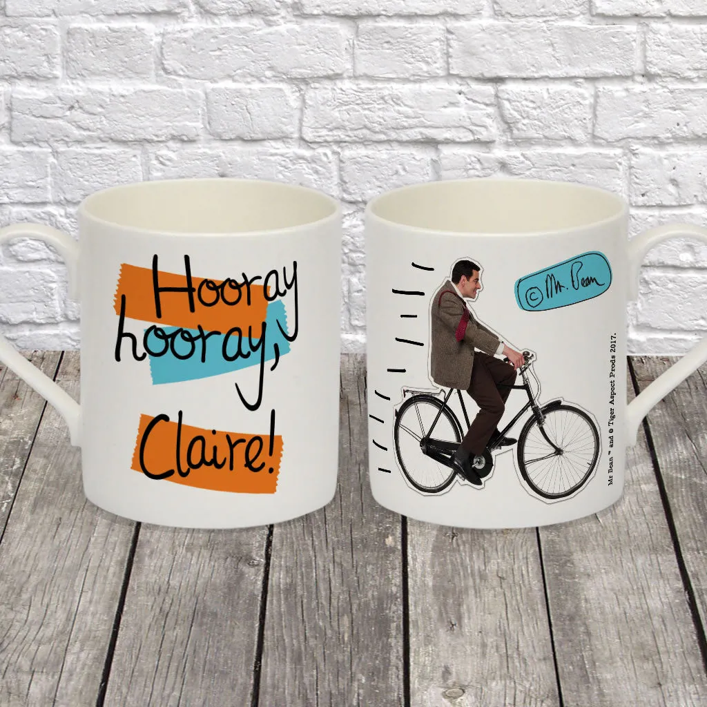 Personalised A Cool Bean Bone China Mug