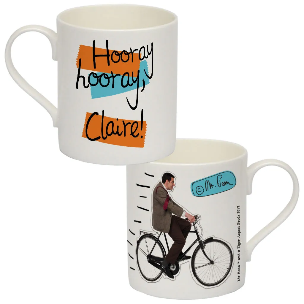 Personalised A Cool Bean Bone China Mug