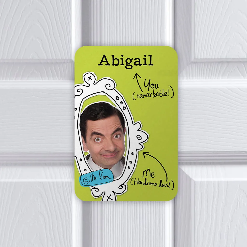 Personalised Unbeanlievably teariffic! Metal Sign