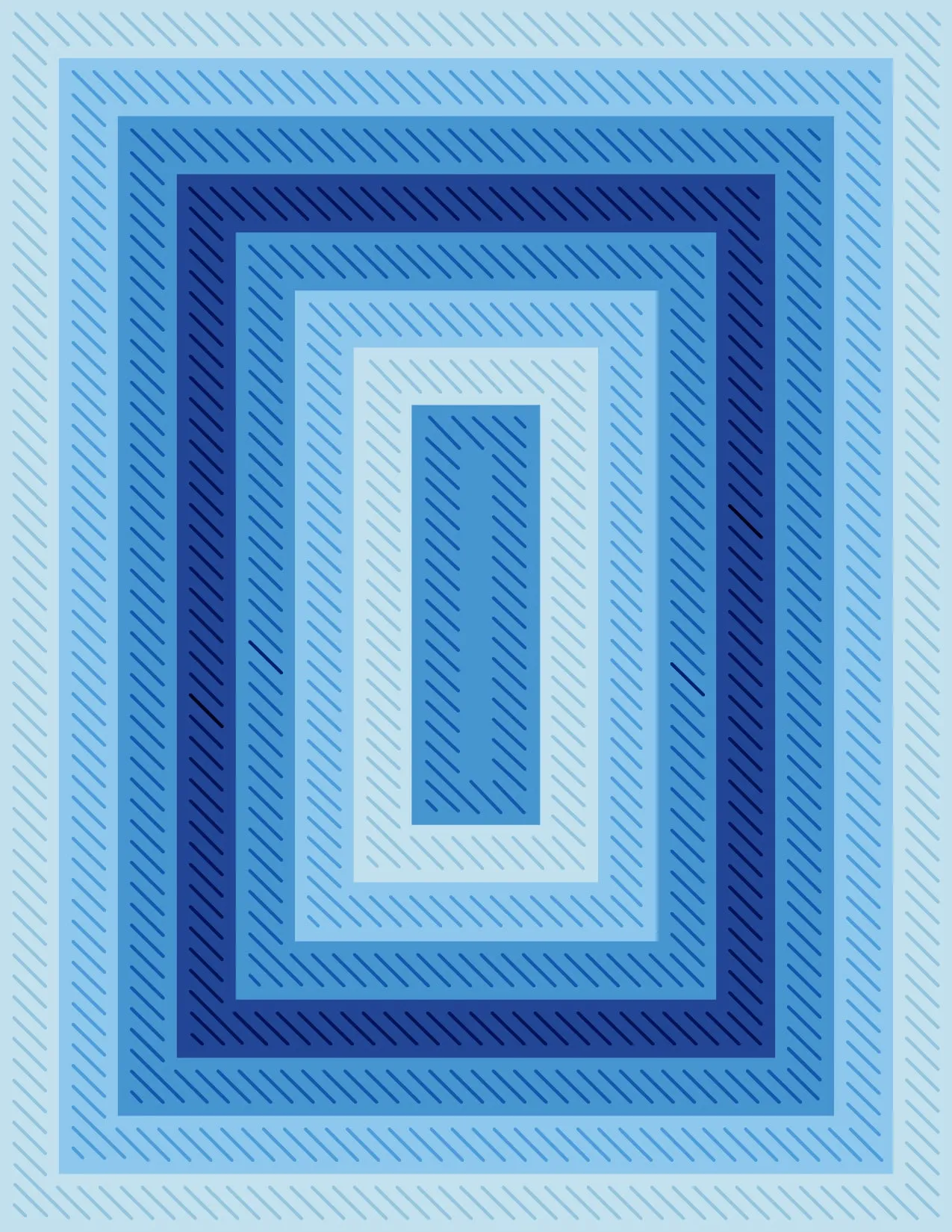 PINKFRESH STUDIO:  Nested Rectangles | Diagonal Stitch | Die