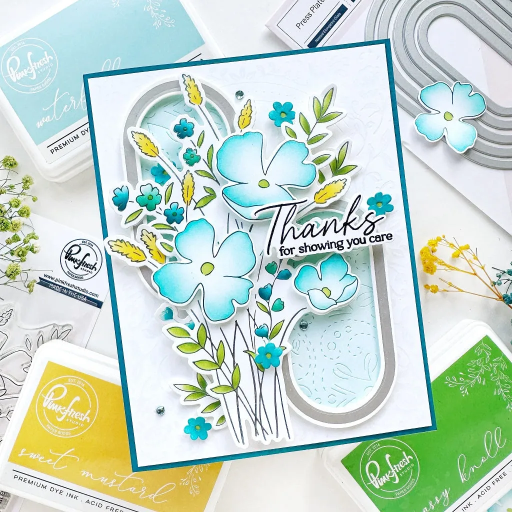 PINKFRESH STUDIO: Playful Petals | Stamp
