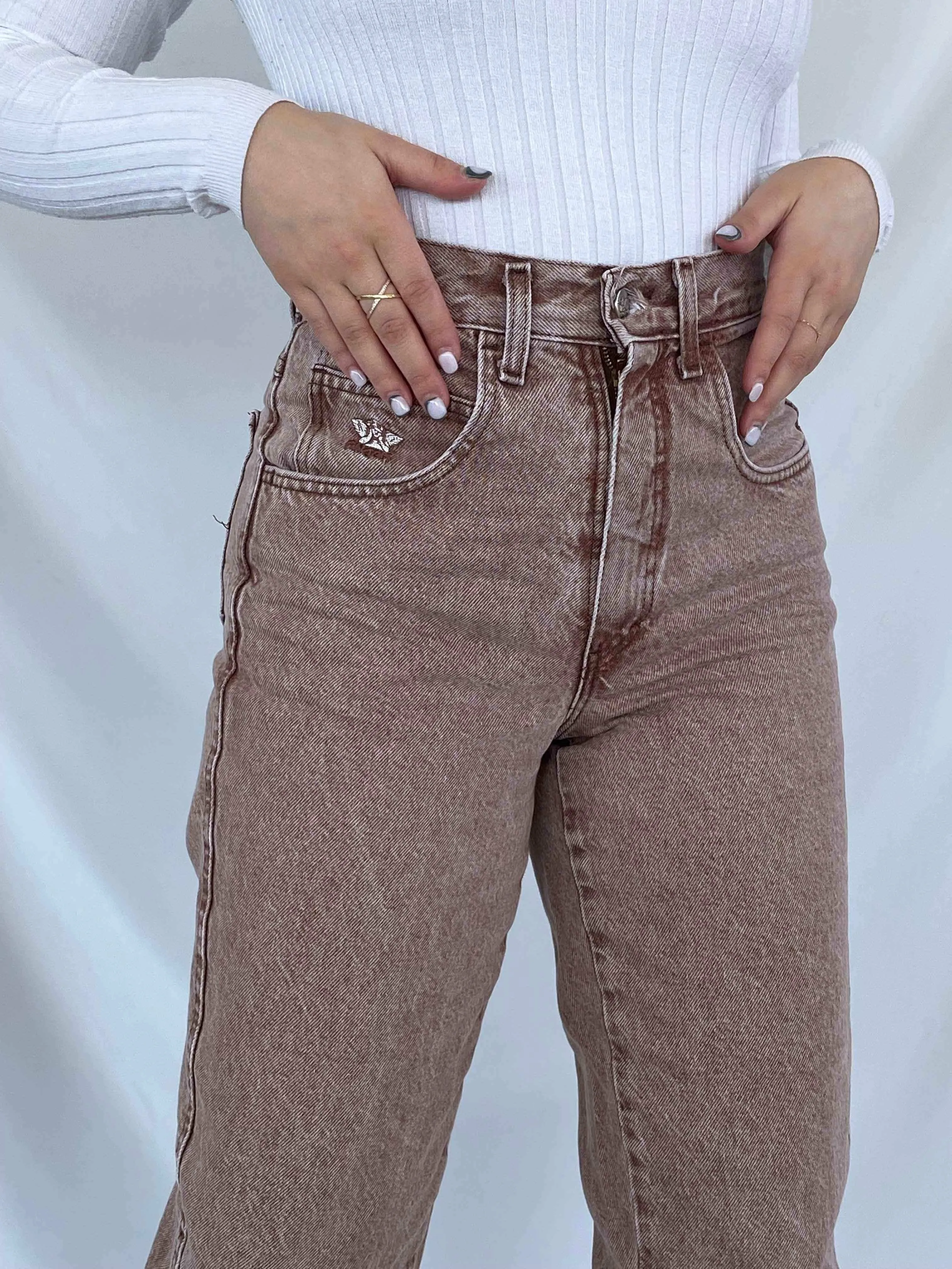 Vintage Angels Washed Jeans