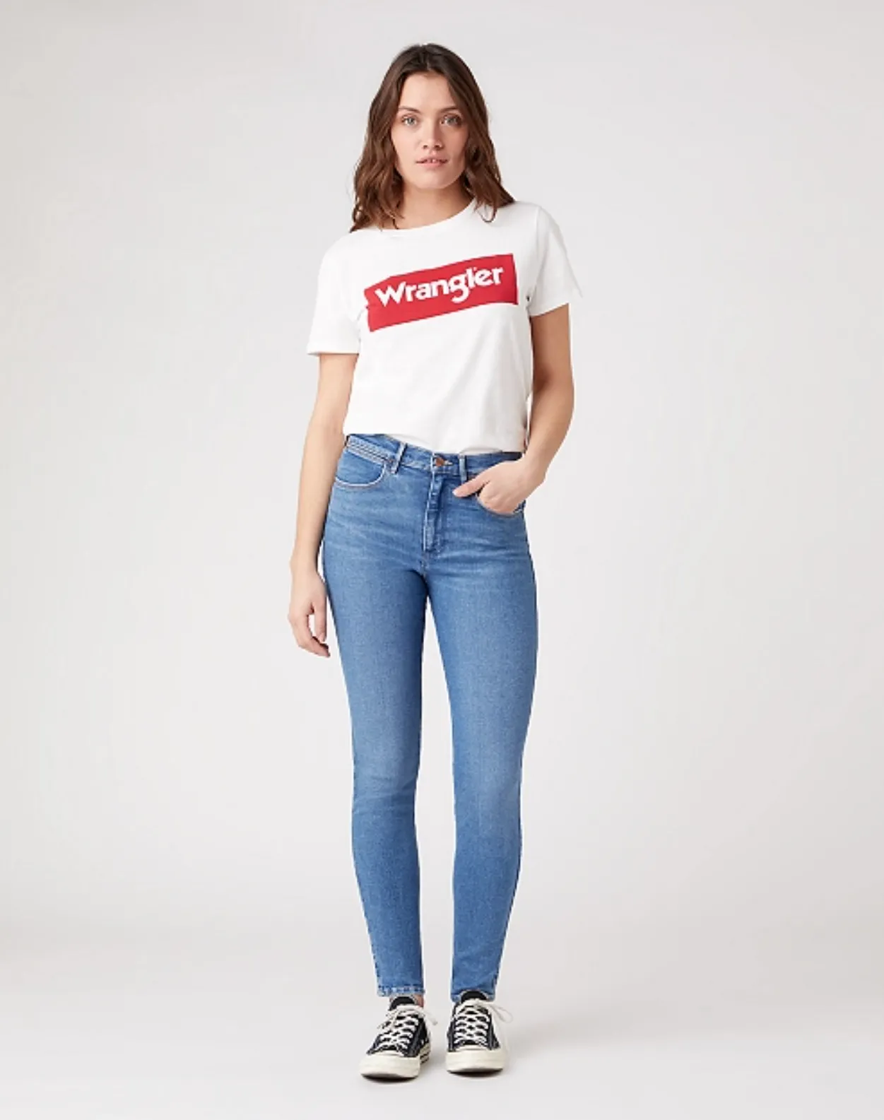 Wrangler High Skinny Jeans