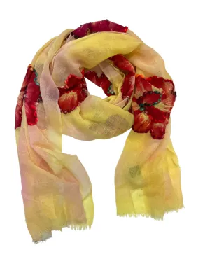 ZODA Pure Wool Scarf-Yellow